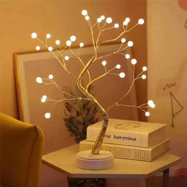Bonsai Tree Lamp - 36 Led Pearl Light